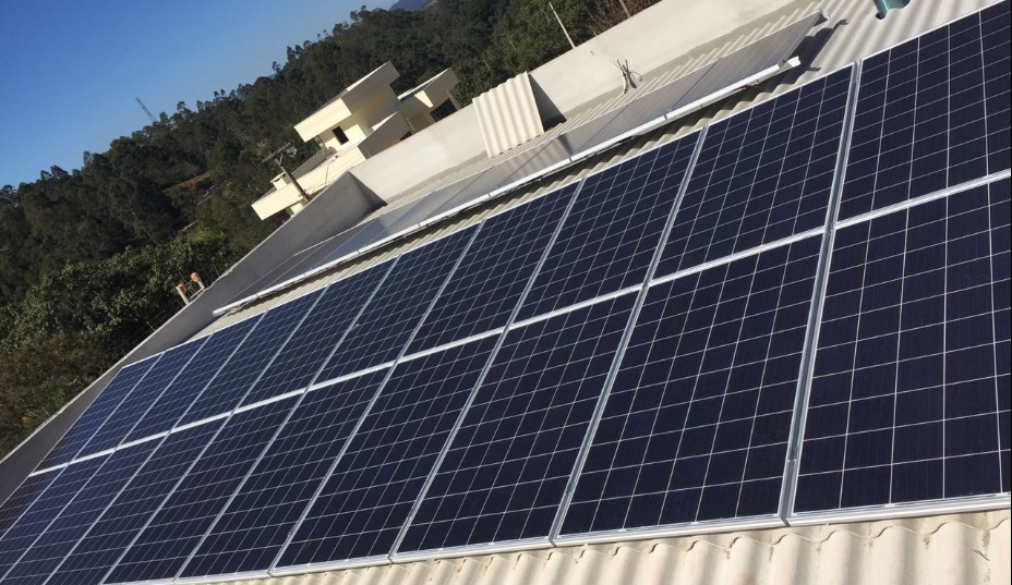 Geração de energia solar fotovoltaica em Mairiporã feito pela Ensolar!