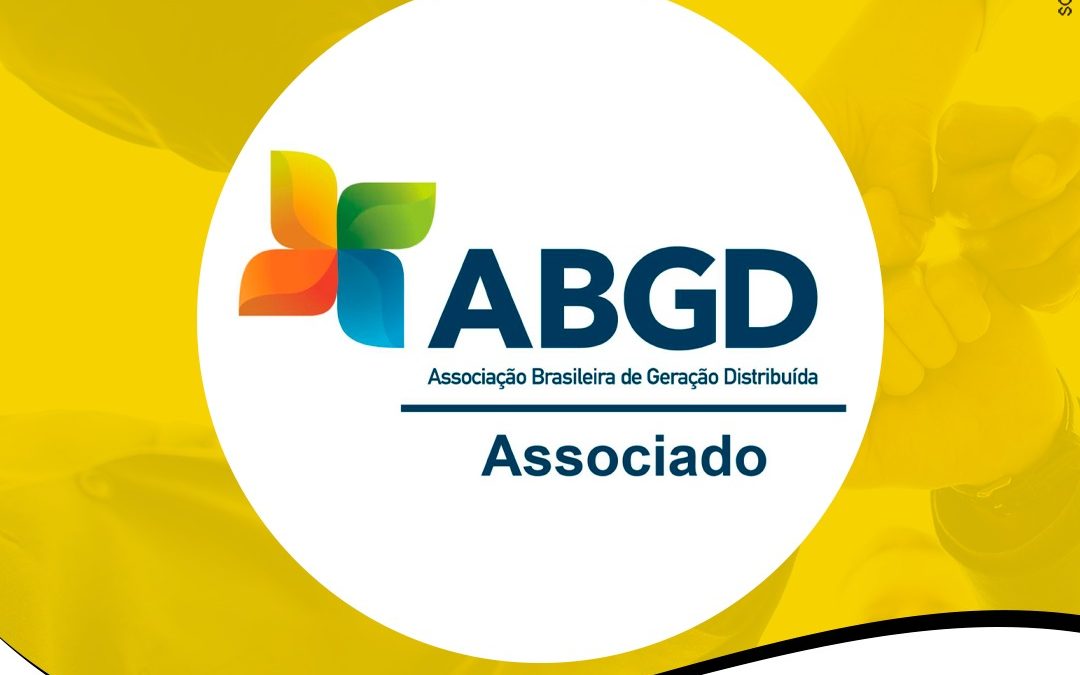 Somos associados da Associação Brasileira de Geração Distribuída